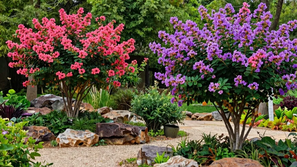10 Crape Myrtle Landscaping Ideas That Are Colorful, Hardy, and Breathtaking From Summer to Fall